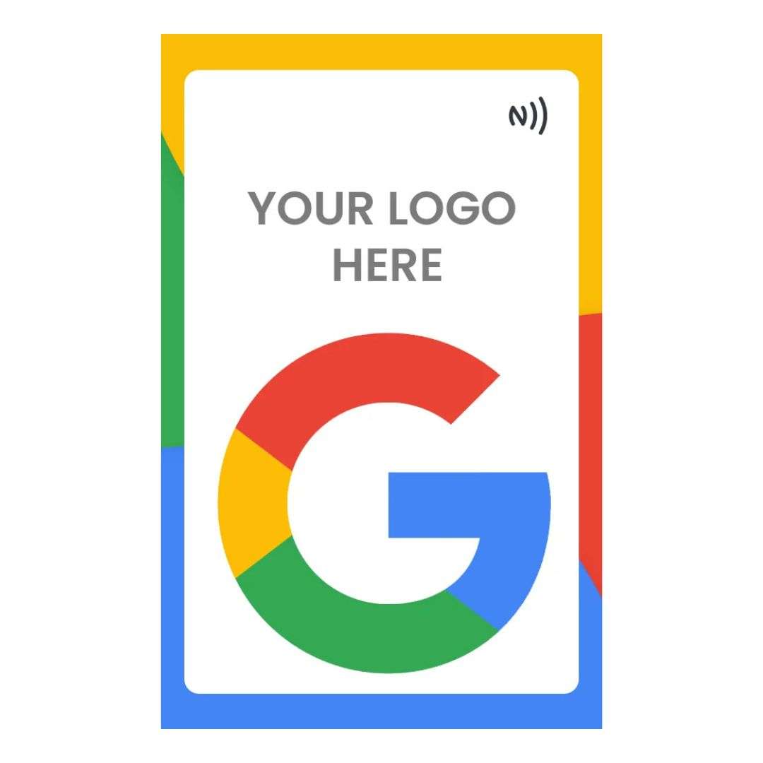 Custom NFC Google Review Card | Custom logo & Design Available | Multicolour - Image 3