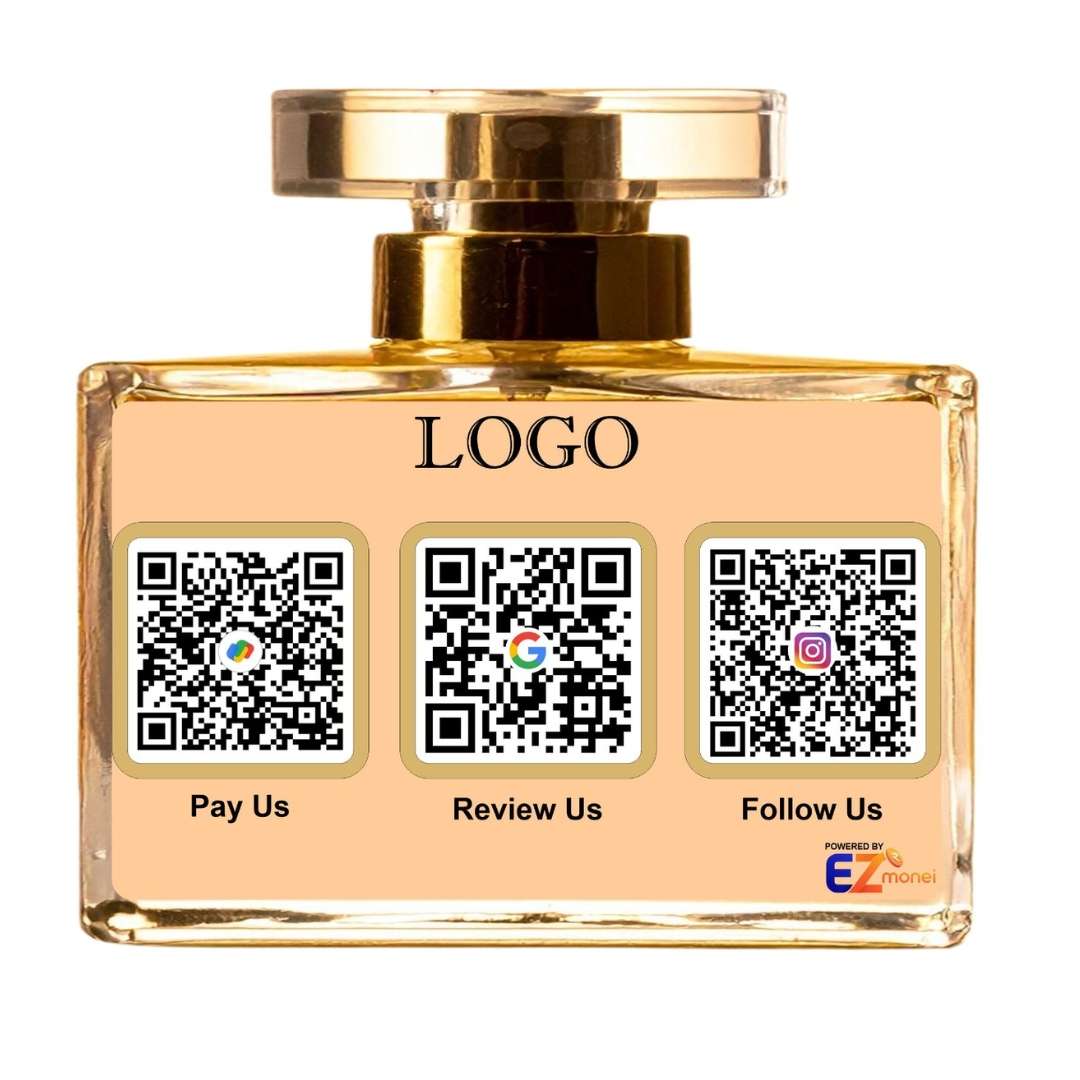 Customised Smart NFC Standee | Perfume Bottle | 3 QR - Image 3