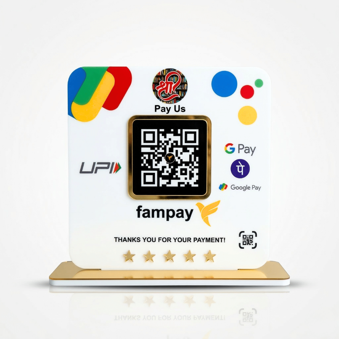 Smart Standee For Google Pay | (without NFC)